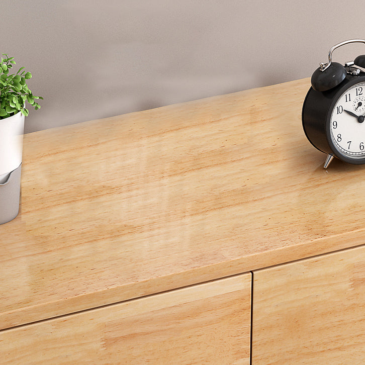 Ultra Modern Lingerie Chest Rubber Wood Storage Chest Dresser for Bedroom