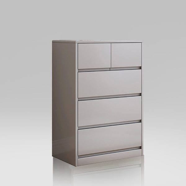 Ultra Modern Lingerie Chest Rubber Wood Storage Chest Dresser for Bedroom