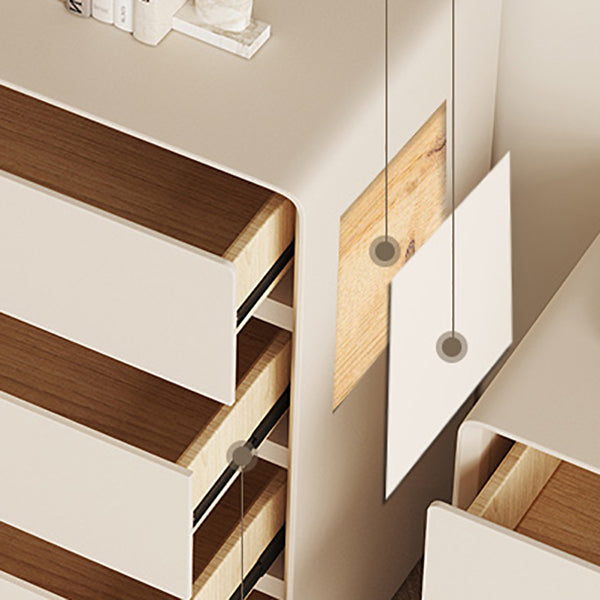 Ultra Modern Storage Chest Wood Storage Chest Dresser for Bedroom