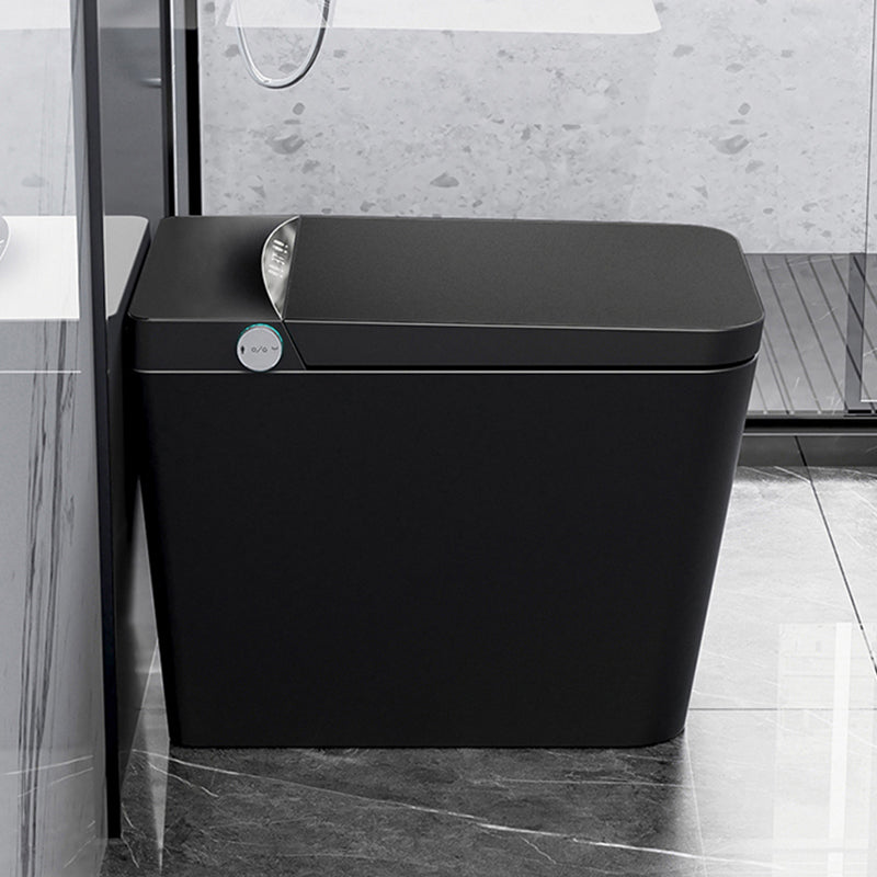 Contemporary Siphon Jet Flush Toilet One Piece Toilet Bowl for Bathroom