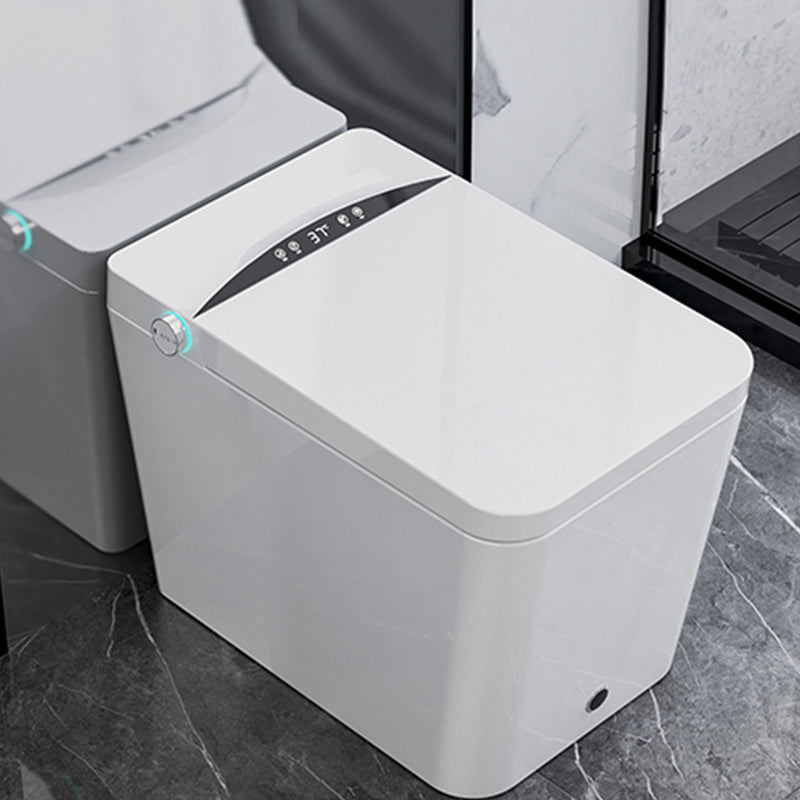 Contemporary Siphon Jet Flush Toilet One Piece Toilet Bowl for Bathroom