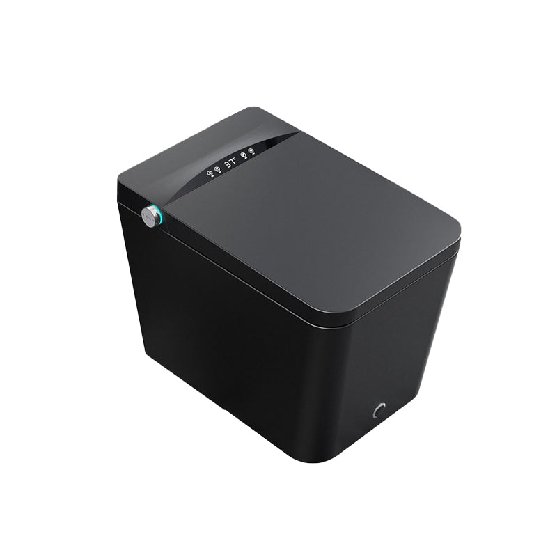 Contemporary Siphon Jet Flush Toilet One Piece Toilet Bowl for Bathroom