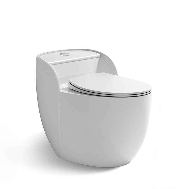 Contemporary Floor Mount Flush Toilet Siphon Jet Urine Toilet for Bathroom