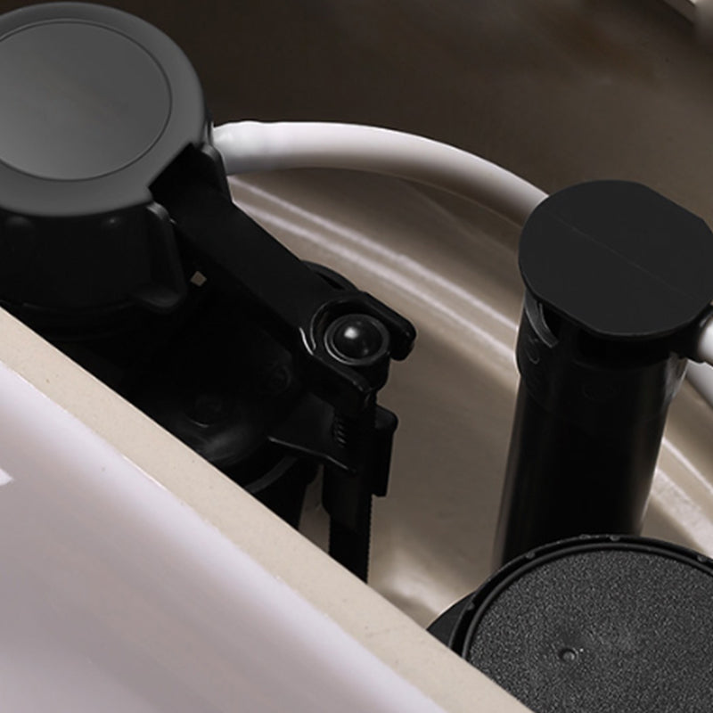 Contemporary Floor Mount Flush Toilet Siphon Jet Urine Toilet for Bathroom