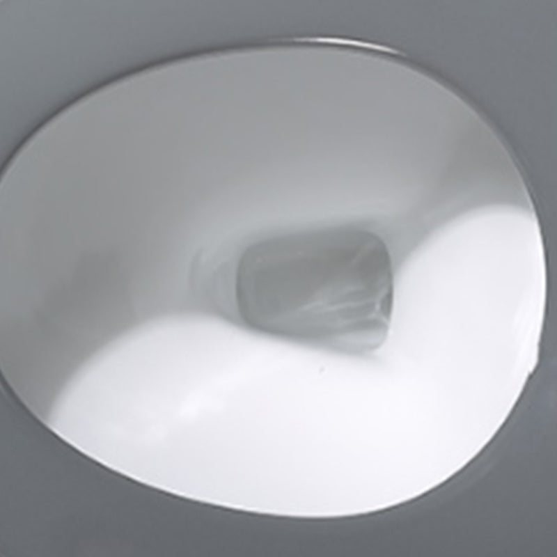 Contemporary Floor Mount Flush Toilet Siphon Jet Urine Toilet for Bathroom