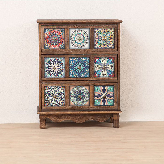 Coastal Storage Chest Dresser Solid Wood Storage Chest with 3/6/8/10 Drawers