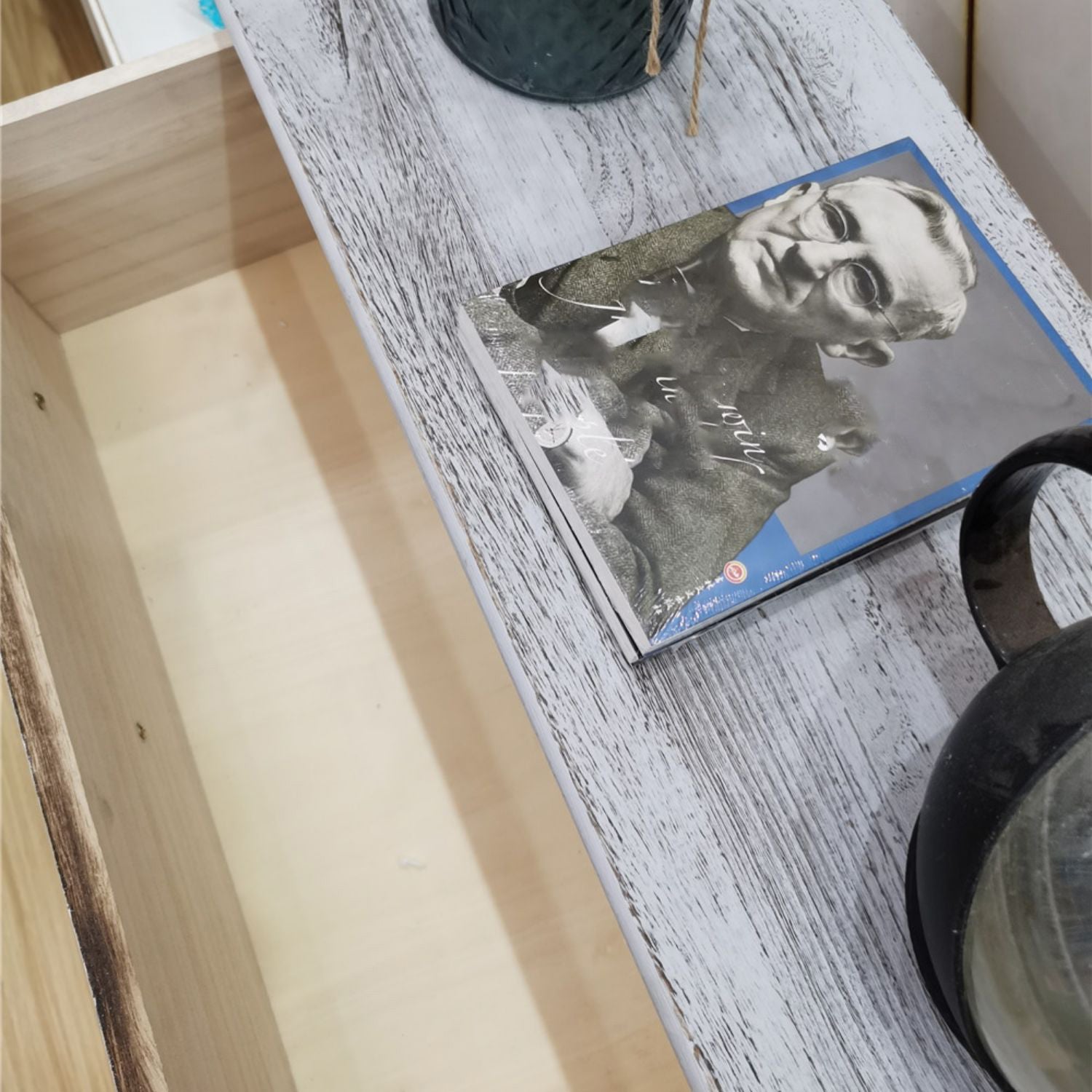 Coastal Storage Chest Dresser Solid Wood Storage Chest with 3/6/8/10 Drawers