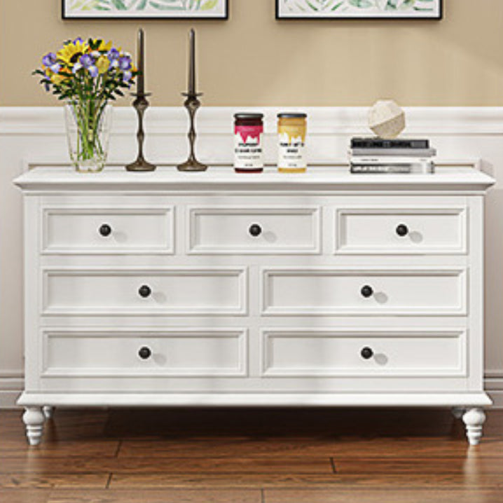 American Traditional Lingerie Chest Birch Storage Chest Dresser for Bedroom