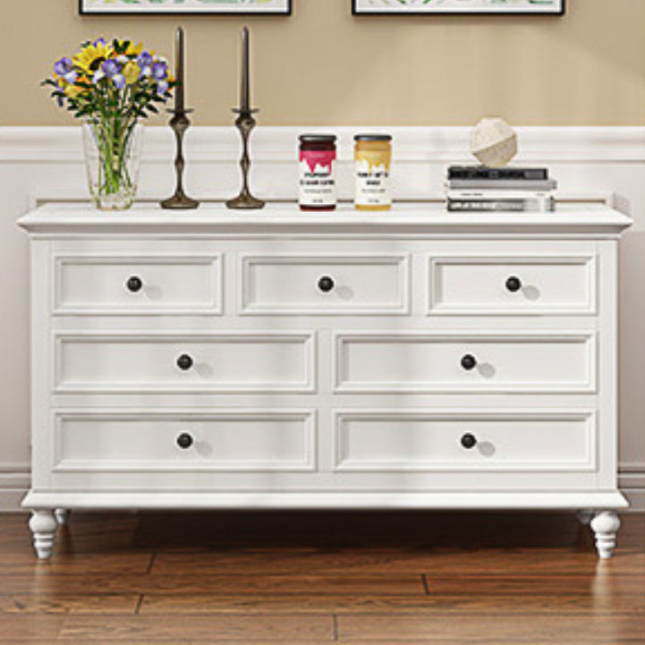 American Traditional Lingerie Chest Birch Storage Chest Dresser for Bedroom