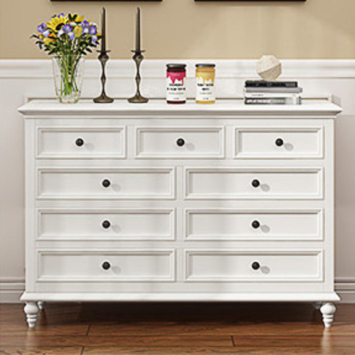 American Traditional Lingerie Chest Birch Storage Chest Dresser for Bedroom