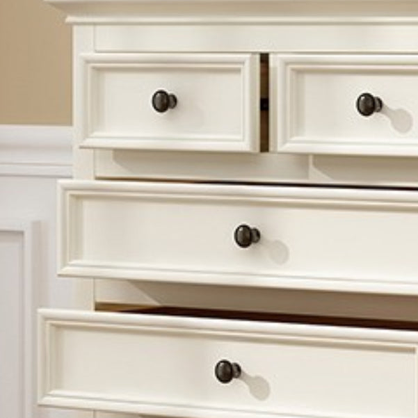 American Traditional Lingerie Chest Birch Storage Chest Dresser for Bedroom