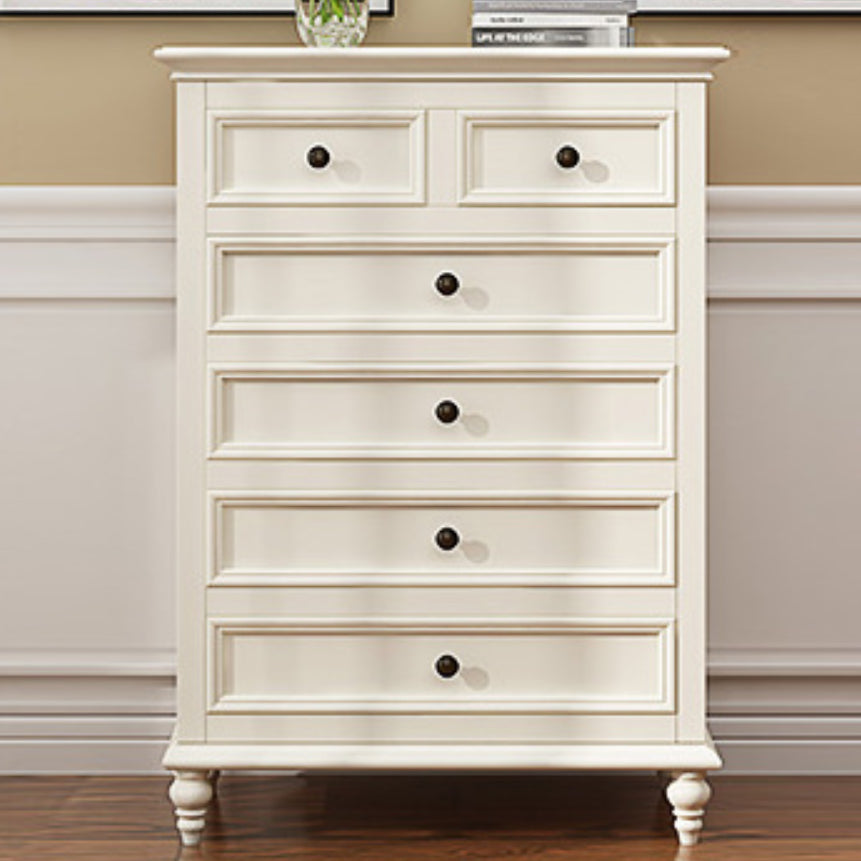 American Traditional Lingerie Chest Birch Storage Chest Dresser for Bedroom