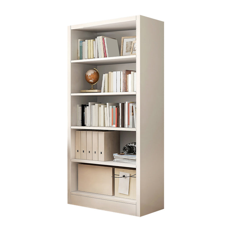 Closed Back Standard Bookcase Scandinavian Engineered Wood Bookshelf