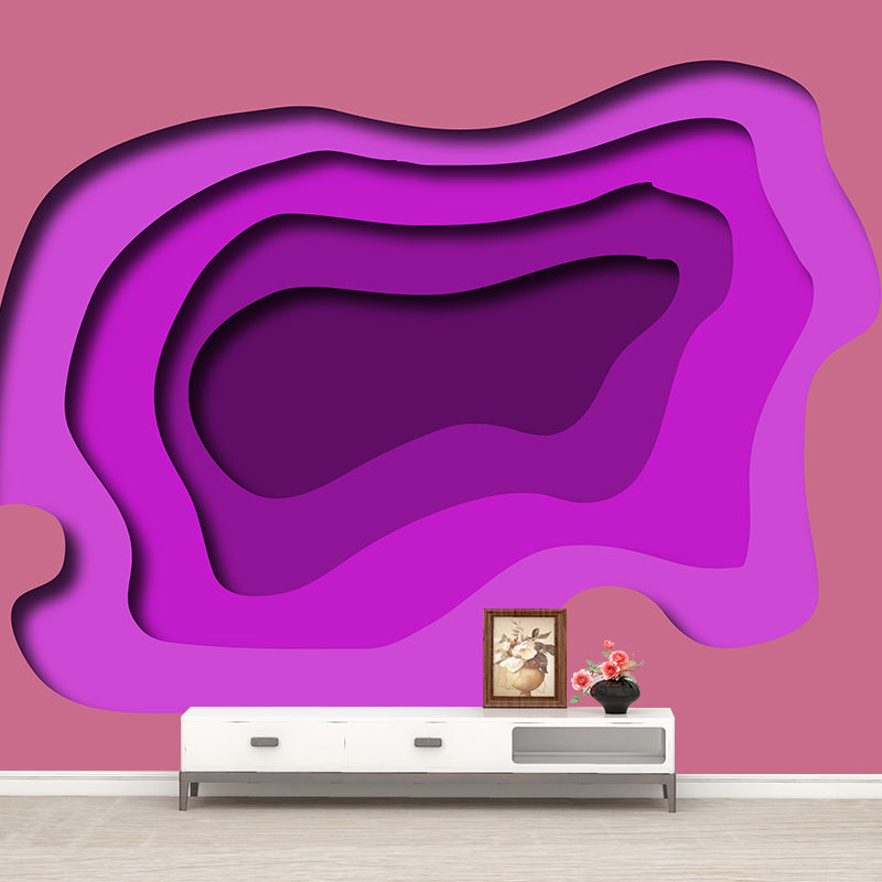 Abstract Style Washable Mural Wallpaper Illustration Indoor Wall Mural