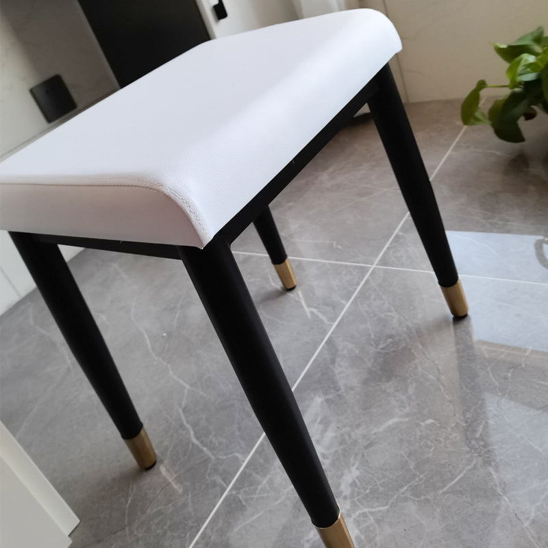 Fabric Standard Stool Modern Style Simple Household Rectangular Stool
