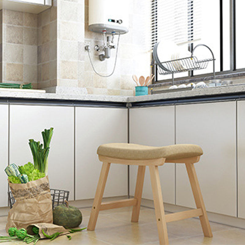 Cotton Standard Stool Modern Style Simple Household Rectangular Stool