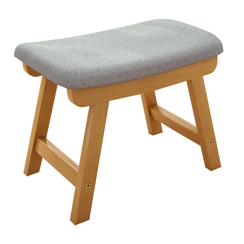 Cotton Standard Stool Modern Style Simple Household Rectangular Stool