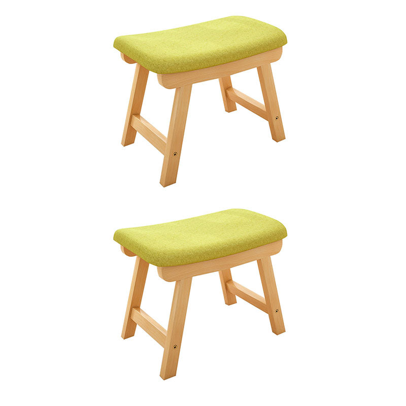 Cotton Standard Stool Modern Style Simple Household Rectangular Stool