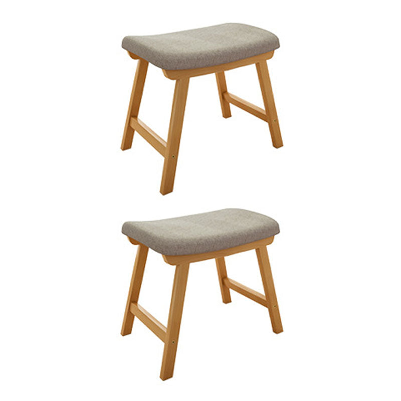 Cotton Standard Stool Modern Style Simple Household Rectangular Stool