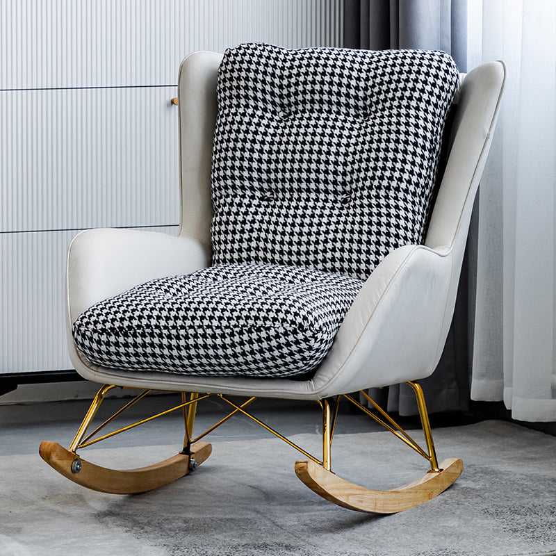 Living Room Light Luxury Lazy Sofa Chair Leisure Chaise Home Rocking Chair