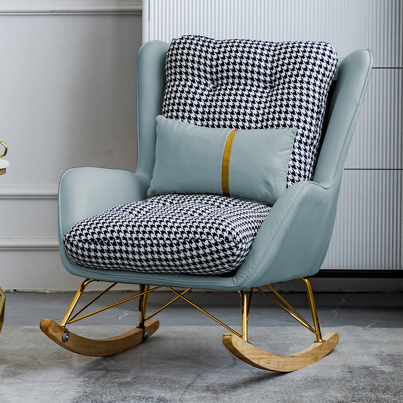 Living Room Light Luxury Lazy Sofa Chair Leisure Chaise Home Rocking Chair