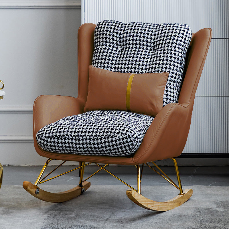 Living Room Light Luxury Lazy Sofa Chair Leisure Chaise Home Rocking Chair