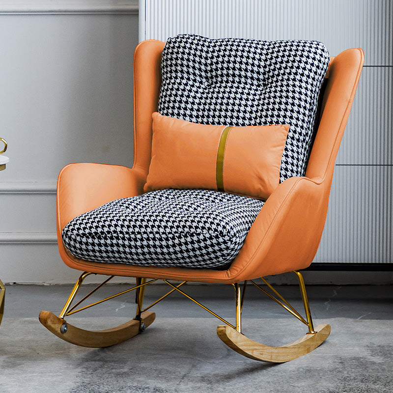 Living Room Light Luxury Lazy Sofa Chair Leisure Chaise Home Rocking Chair