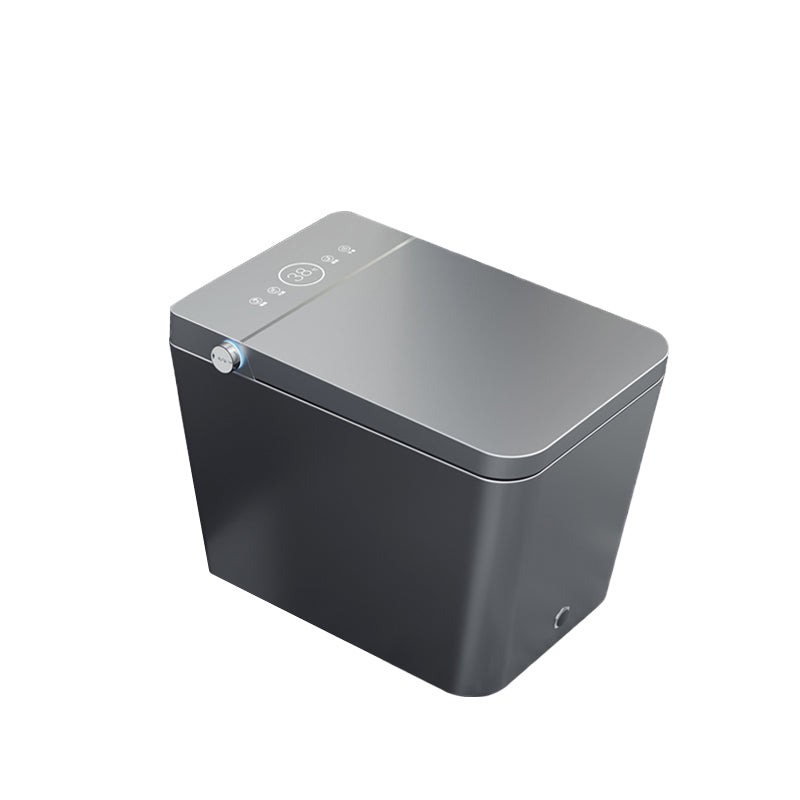 Contemporary Siphon Jet Flush Toilet Floor Mount Toilet Bowl for Bathroom