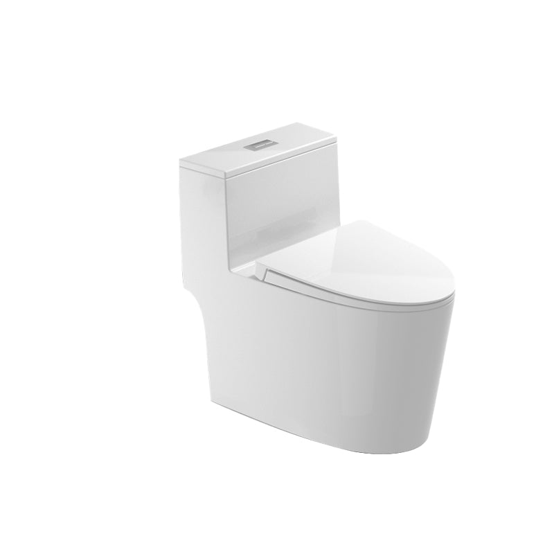 Modern Ceramic Flush Toilet Floor Mounted Urine Toilet with Seat for Washroom