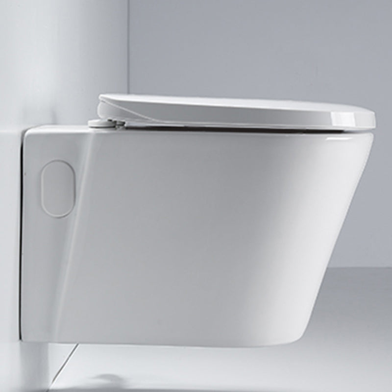 Contemporary One Piece Toilet Bowl Wall Mount Porcelain Flush Toilet