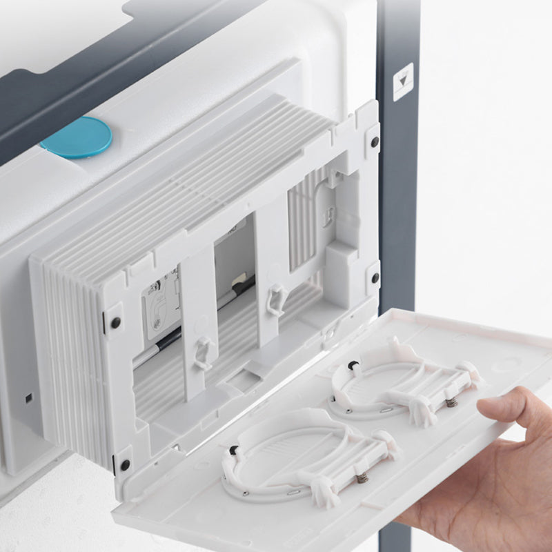 Modern Ceramic Flush Toilet Wall Mount White Urine Toilet with Seat for Bathroom