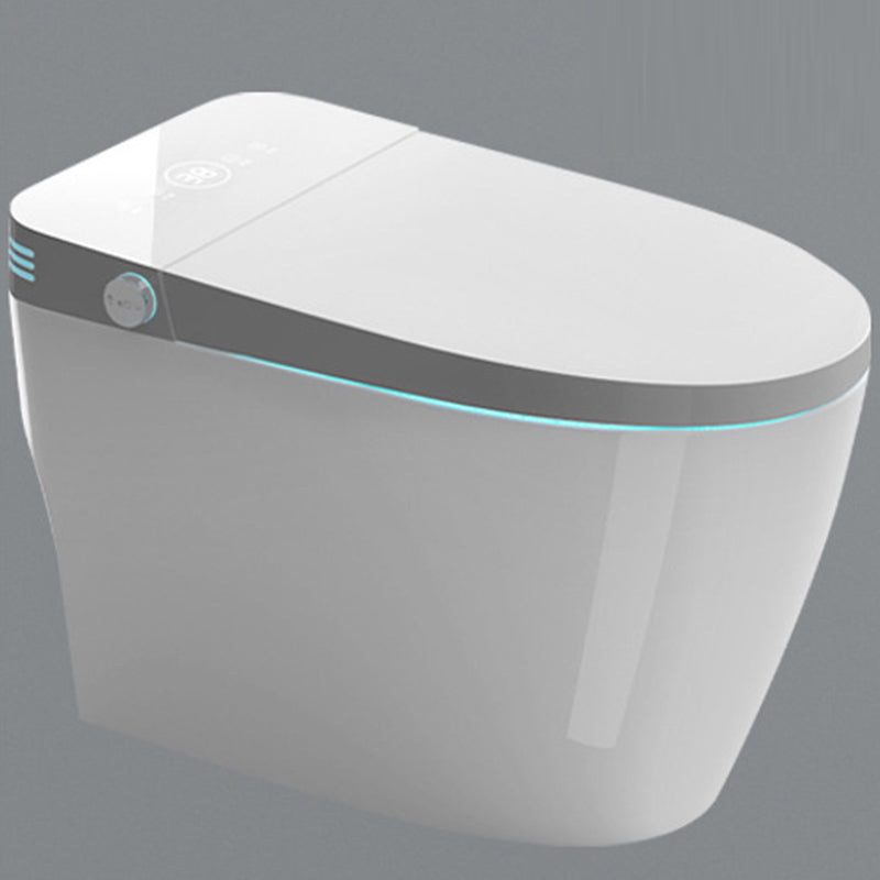 Contemporary Ceramic Toilet Floor Mounted Urine Toilet with Seat for Washroom