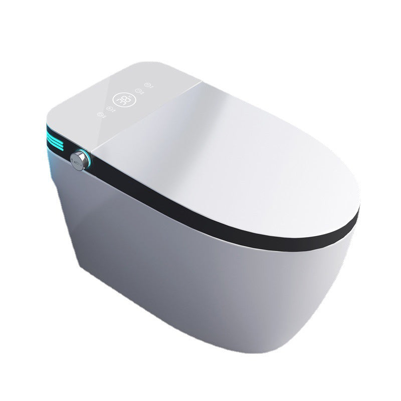 Contemporary Ceramic Toilet Floor Mounted Urine Toilet with Seat for Washroom