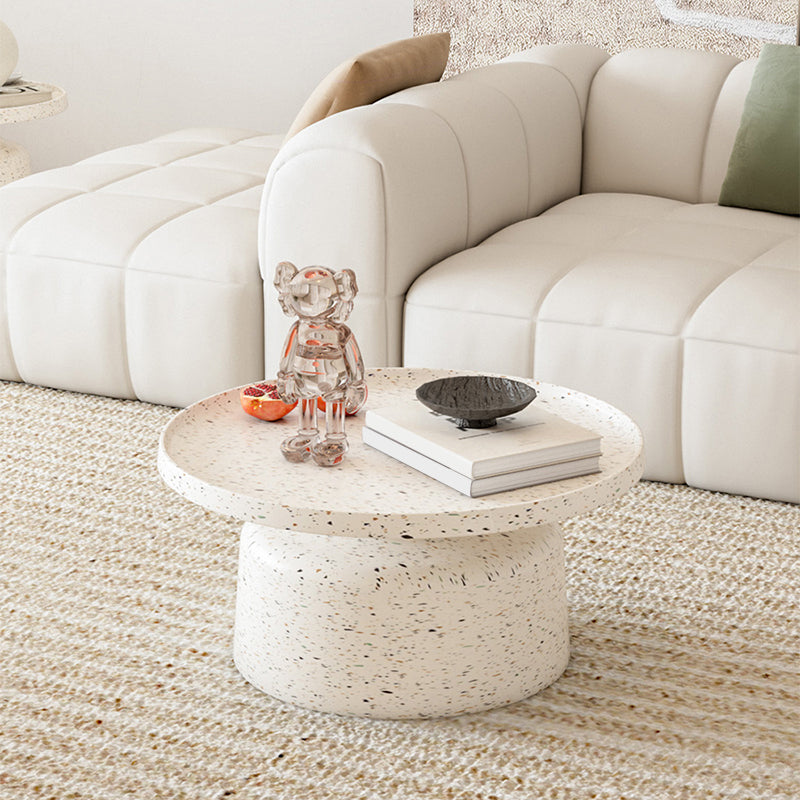 Pedestal Coffee Table Contemporary Tray Top Coffee Cocktail Table