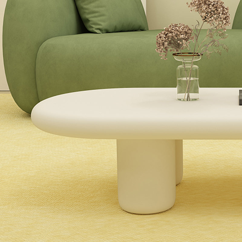 Contemporary Coffee Table 4 Legs Single Coffee Cocktail Table