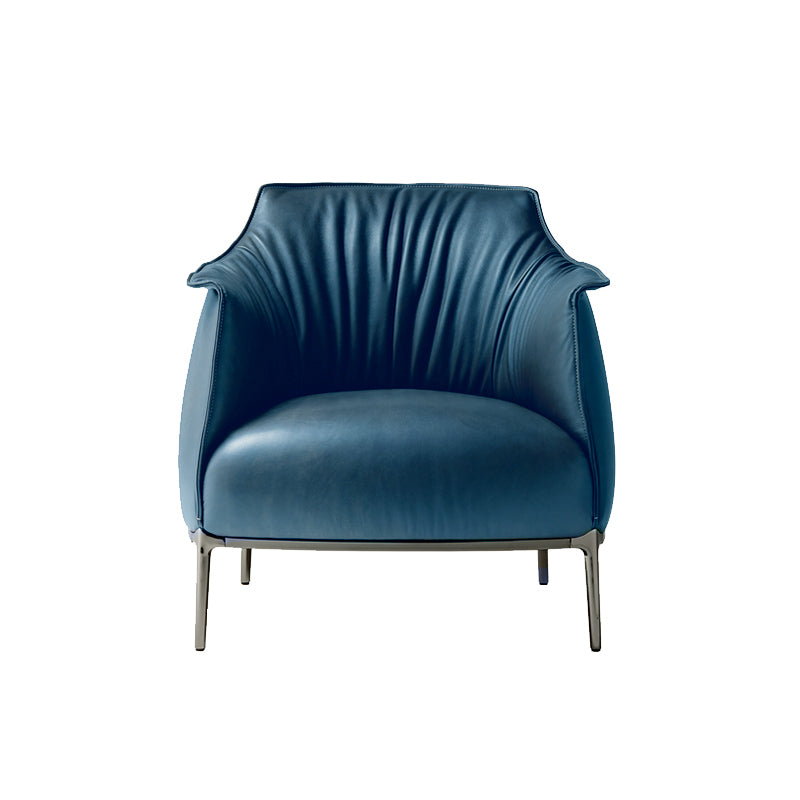 Mid-Century Modern Accent Armchair Living Room Fixed Back Armchair