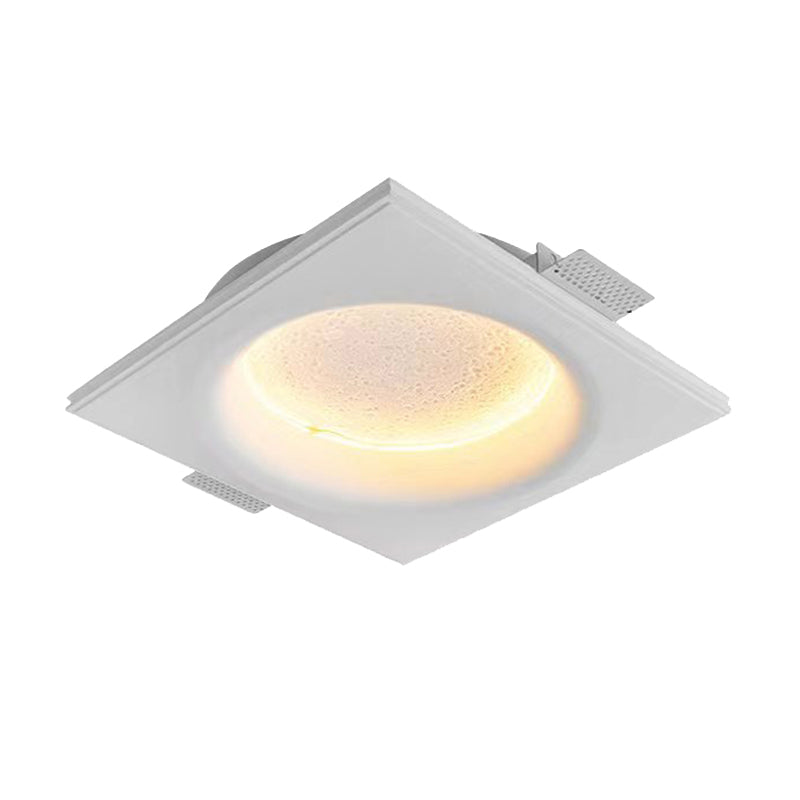 1 Light Circular Flush Mount Wall Sconce Contemporary Wall Light Sconces