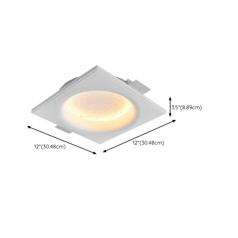 1 Light Circular Flush Mount Wall Sconce Contemporary Wall Light Sconces