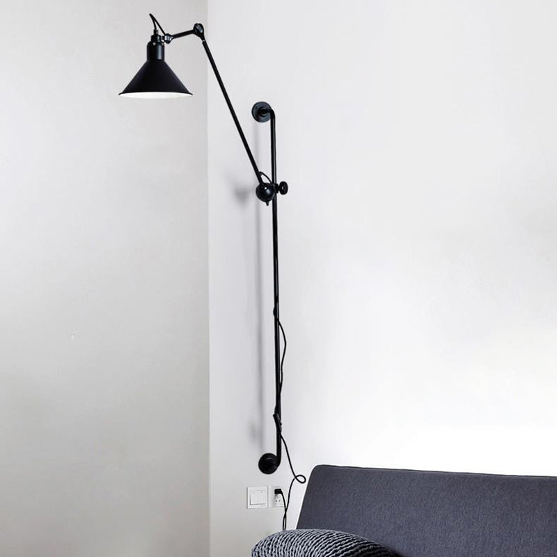 Modern Armed Wall Lamps Metal Wall Light Fixtures for Living Room