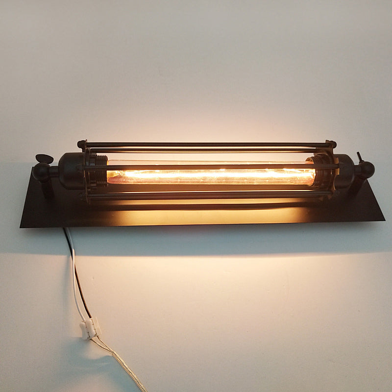 Metal Geometric Wall Mount Light Fixture Industrial 1 Light Wall Lamps