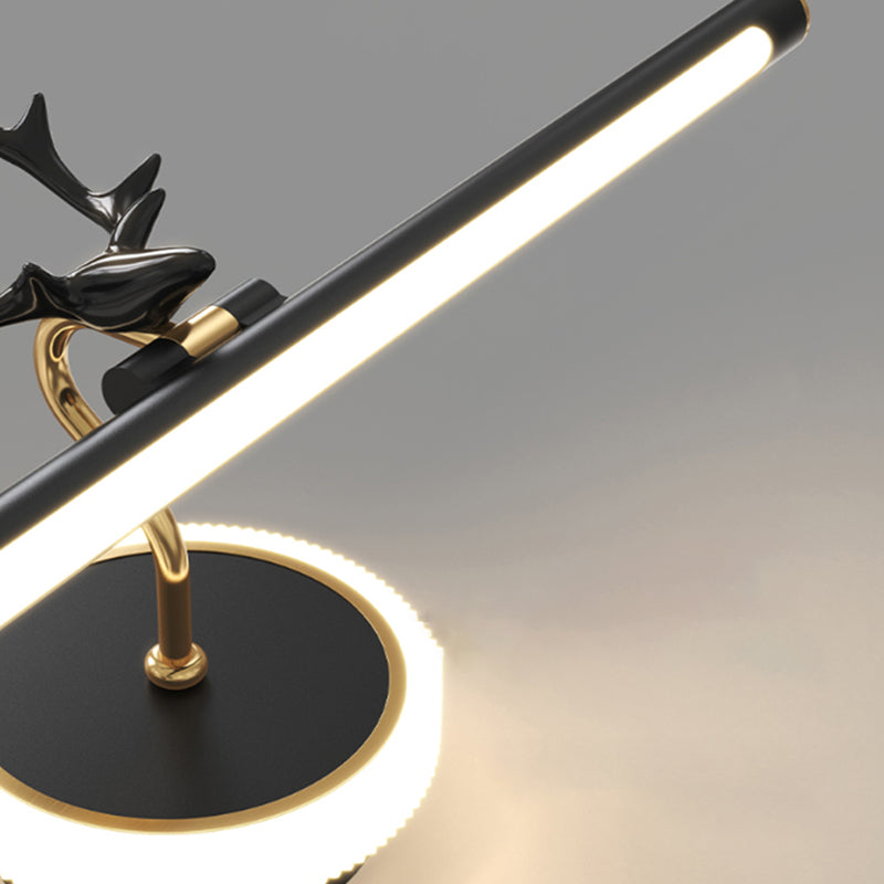 Metal Linear Shape Vanity Light Modern Style 1-Light Vanity Light Fixture