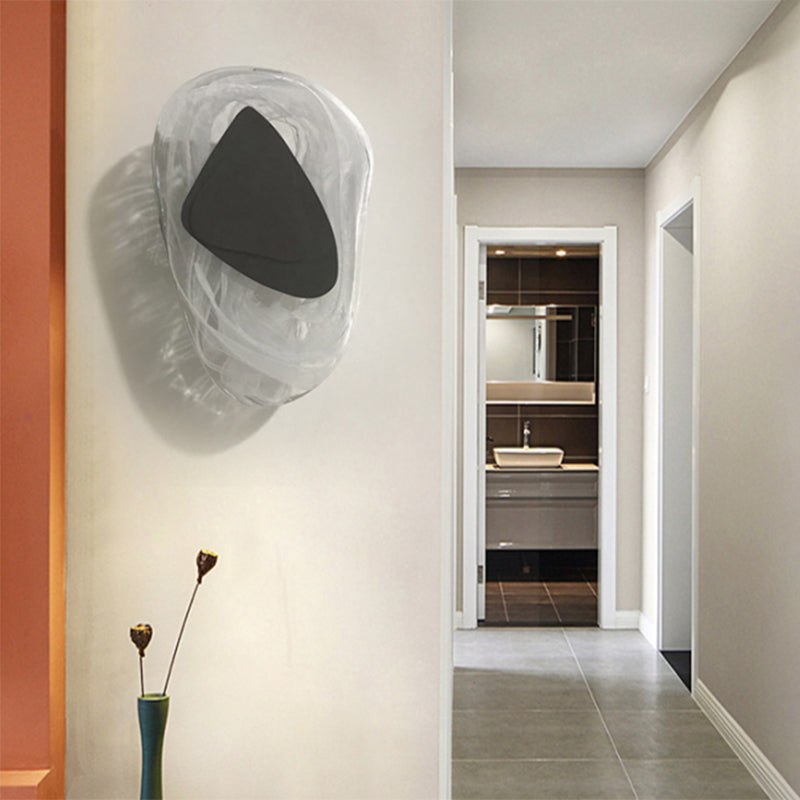 Geometric Shape Metal Vanity Light Modern Style 1 Light Vanity Light Fixture