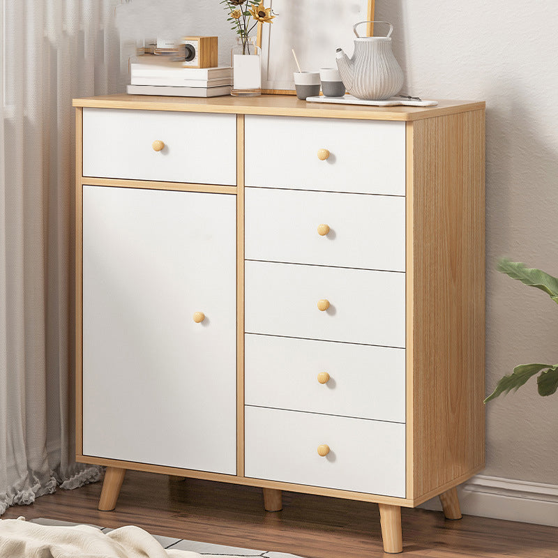 Contemporary Storage Chest Wood Storage Chest Dresser with 4/5/9 Drawers