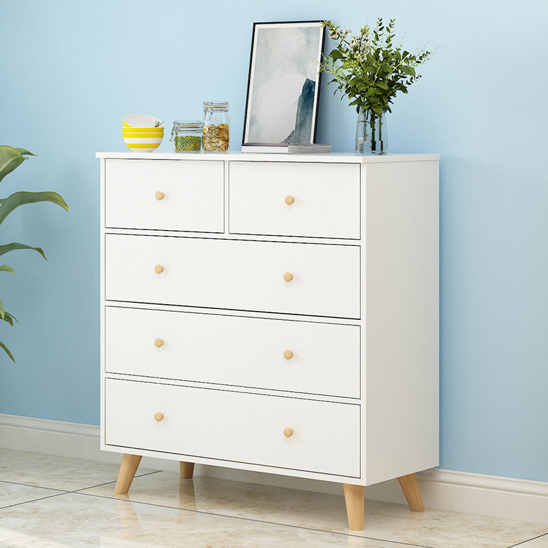 Contemporary Storage Chest Wood Storage Chest Dresser with 4/5/9 Drawers