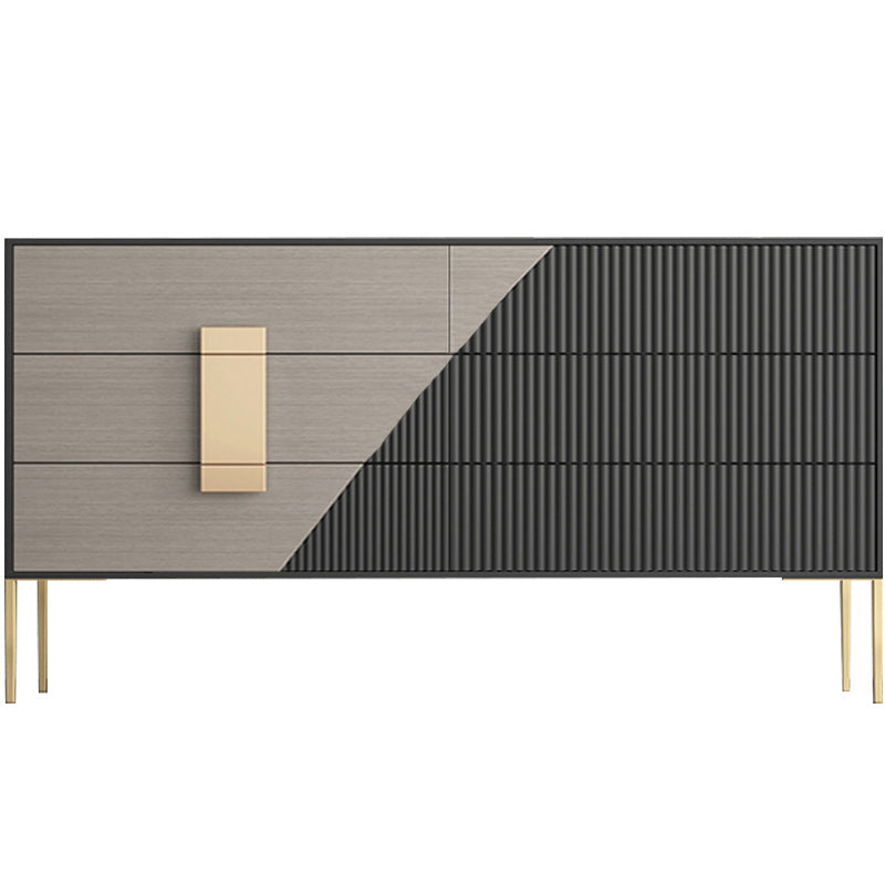 Classic Dresser Glam Storage Chest Dresser with 3/6 Drawers , 15.6 Inch Width