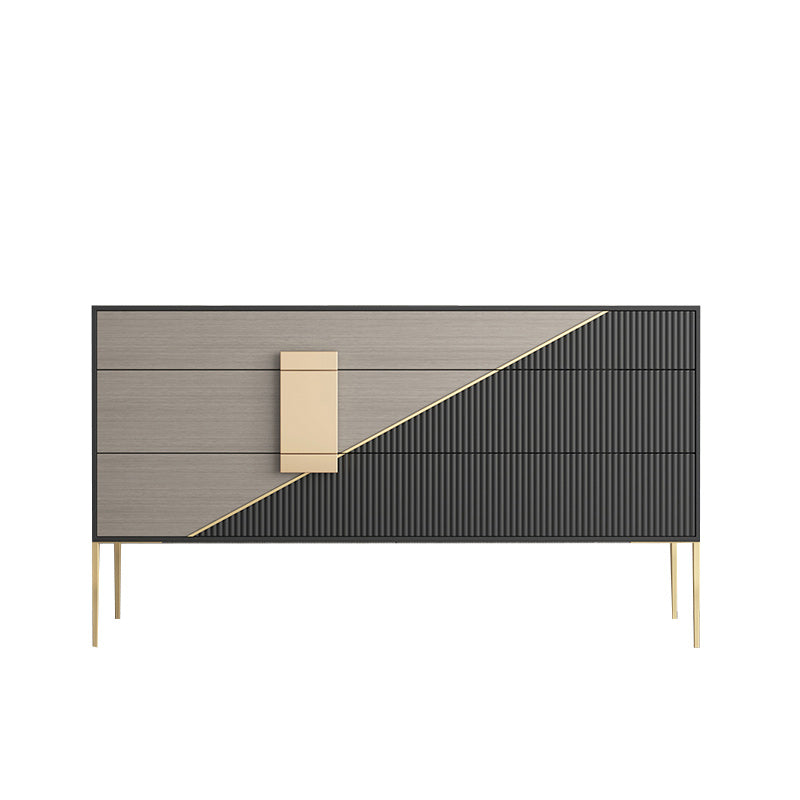 Classic Dresser Glam Storage Chest Dresser with 3/6 Drawers , 15.6 Inch Width