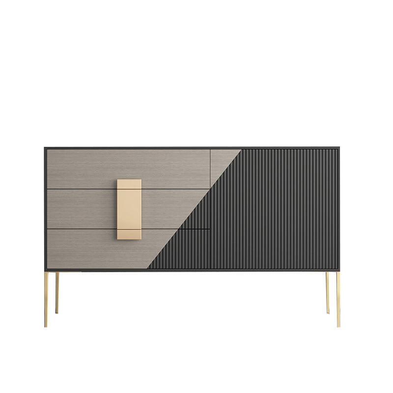 Classic Dresser Glam Storage Chest Dresser with 3/6 Drawers , 15.6 Inch Width