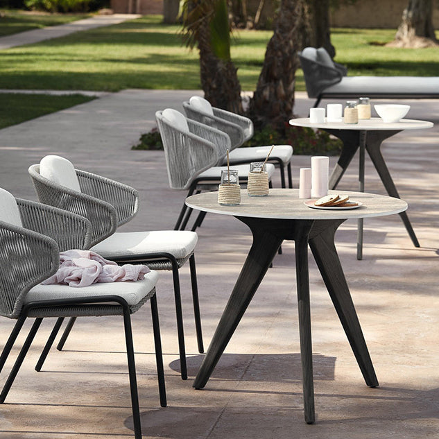 1/3/7 Pieces Patio Dining Table Set Contemporary Bistro Table Set