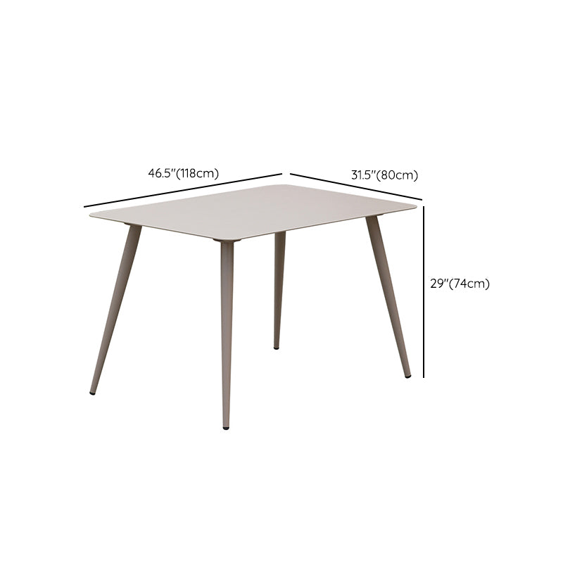 1/3/5/7/9 Pieces Dining Table Set Boho Metal Bistro Table Set