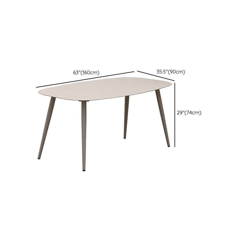 1/3/5/7/9 Pieces Dining Table Set Boho Metal Bistro Table Set